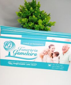 Capa de Carnê sem recorte (Sob Consulta)