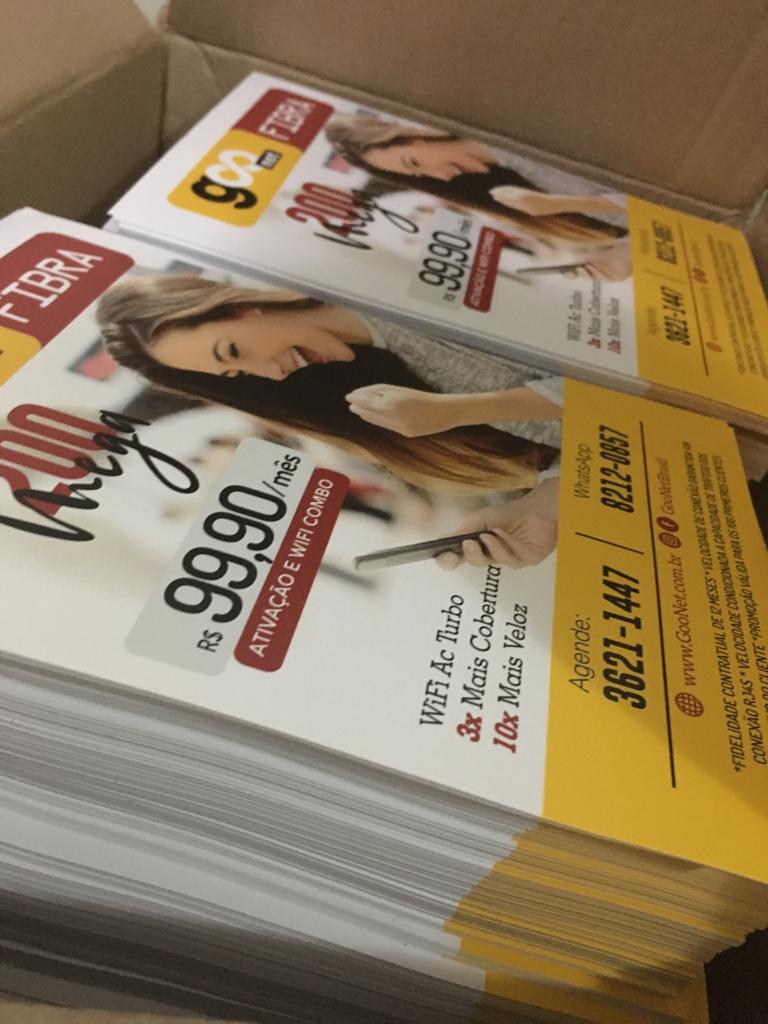 PANFLETOS MENOR TIRAGEM - Imagem 2