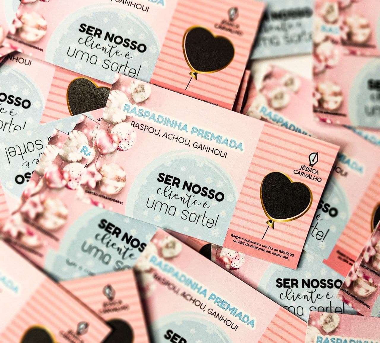 RASPADINHA PERSONALIZADA