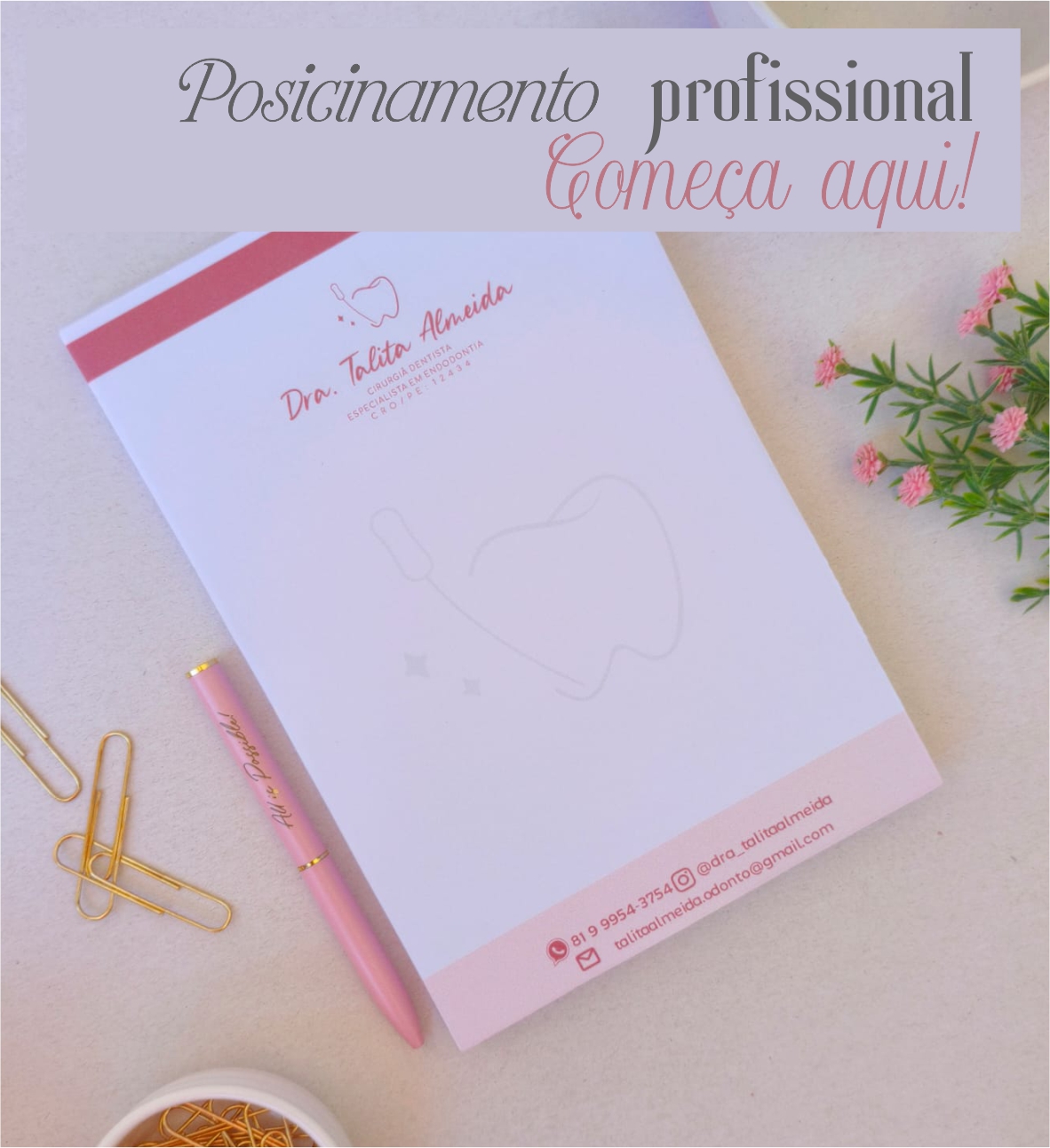 COMBO PAPELARIA CLÍNICA